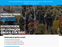 Tablet Screenshot of onderwijsbeurs.nl